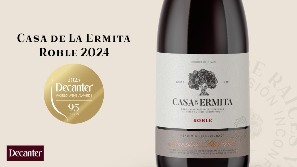 Casa de la Ermita Roble 2024 scores 95 points at Decanter